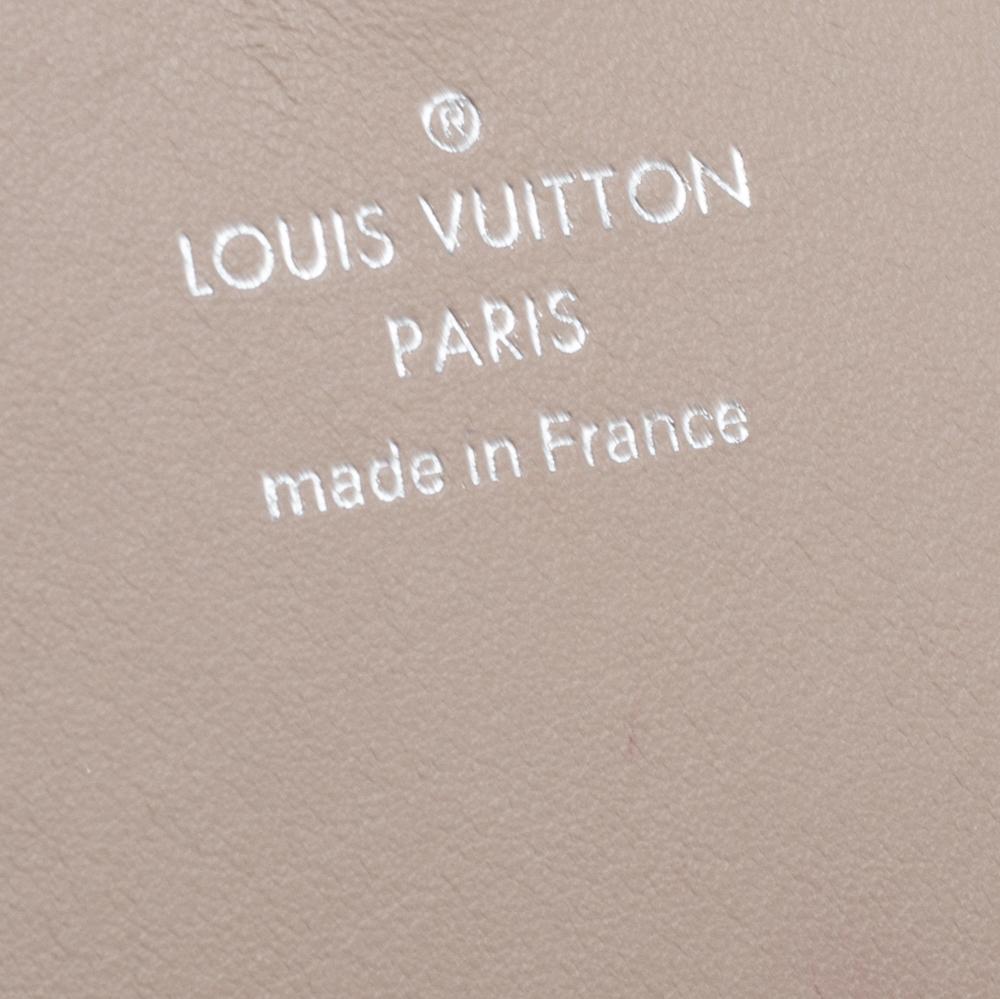 Louis Vuitton Biscuit Mahina Leather Iris Compact Wallet 3