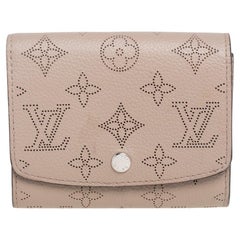 Louis Vuitton Biscuit Mahina Leather Iris Compact Wallet