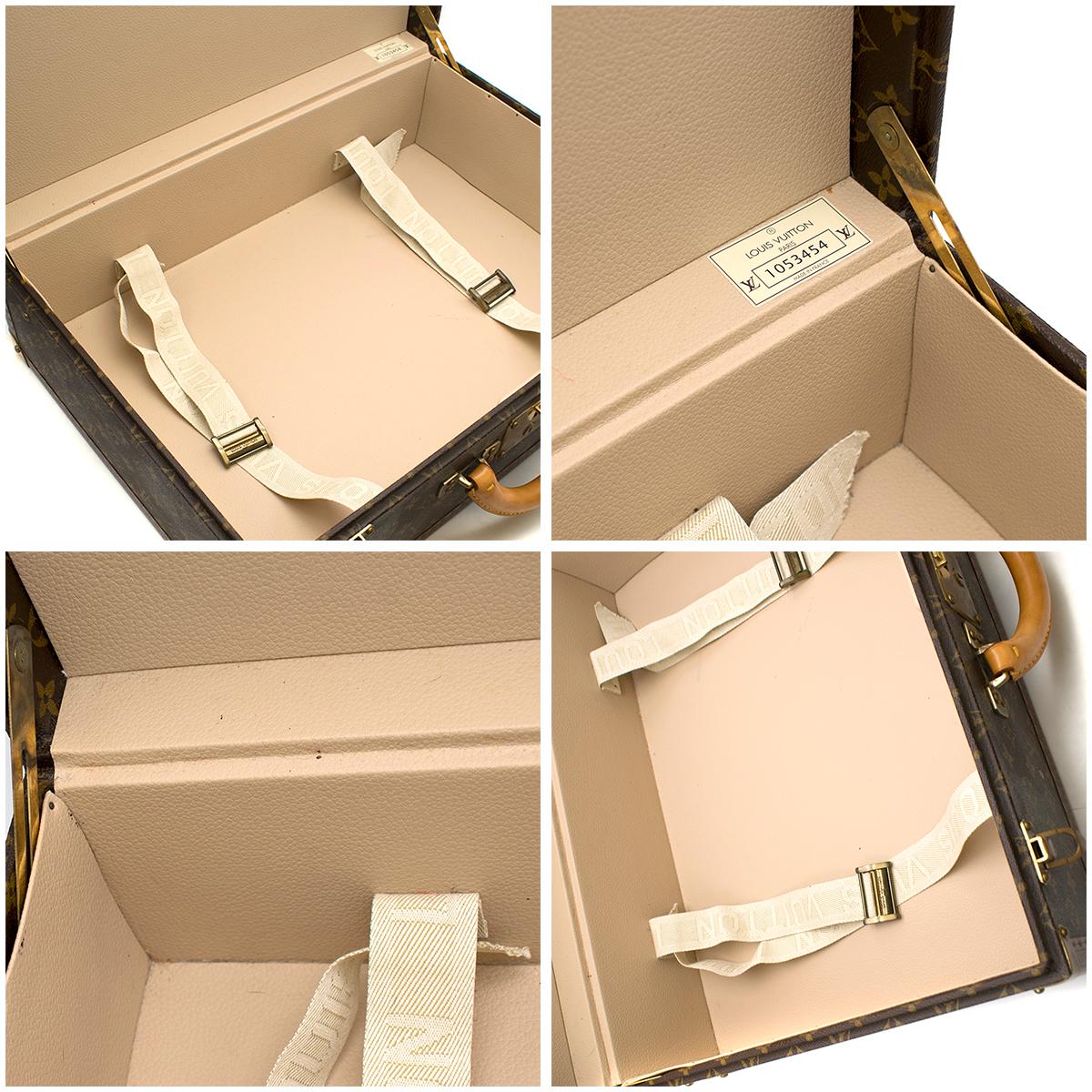 Louis Vuitton Bisten 55 Monogram Canvas Travel Suitcase 4