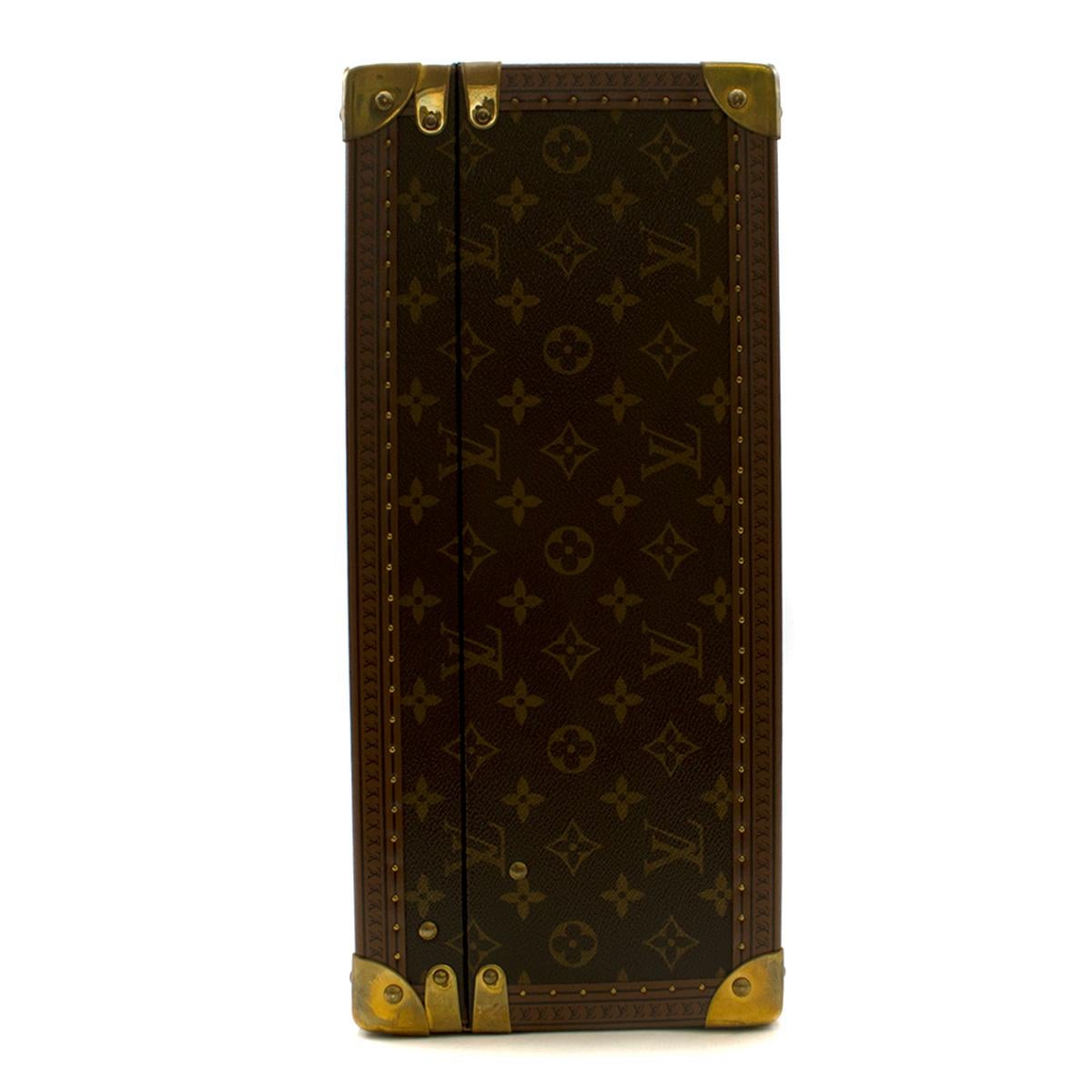 Black Louis Vuitton Bisten 55 Monogram Canvas Travel Suitcase