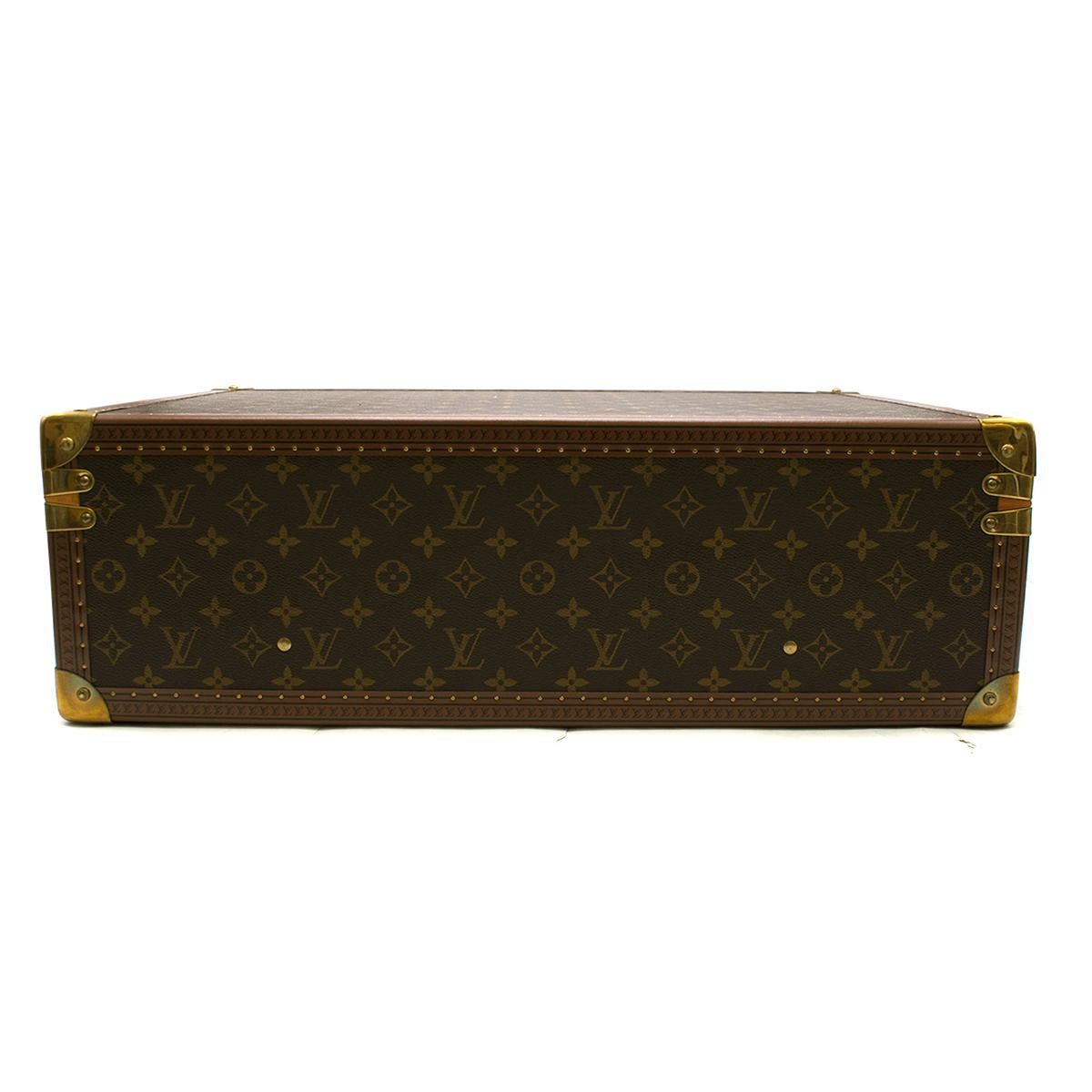Louis Vuitton Bisten 55 Monogram Canvas Travel Suitcase In Excellent Condition In London, GB