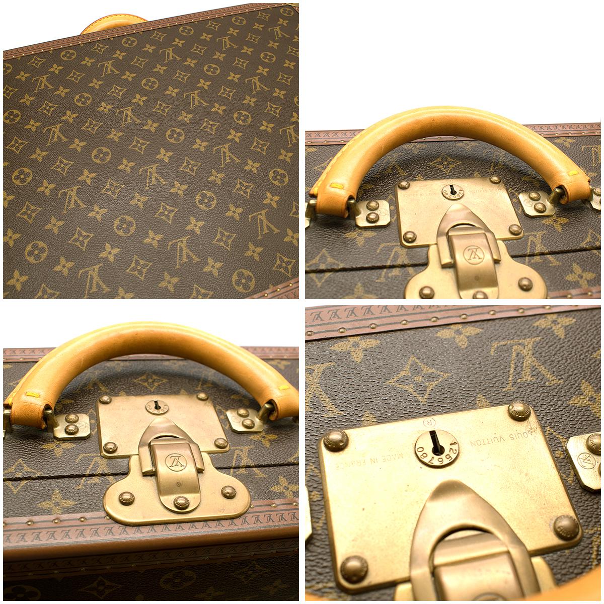 Louis Vuitton Bisten 55 Monogram Canvas Travel Suitcase 1