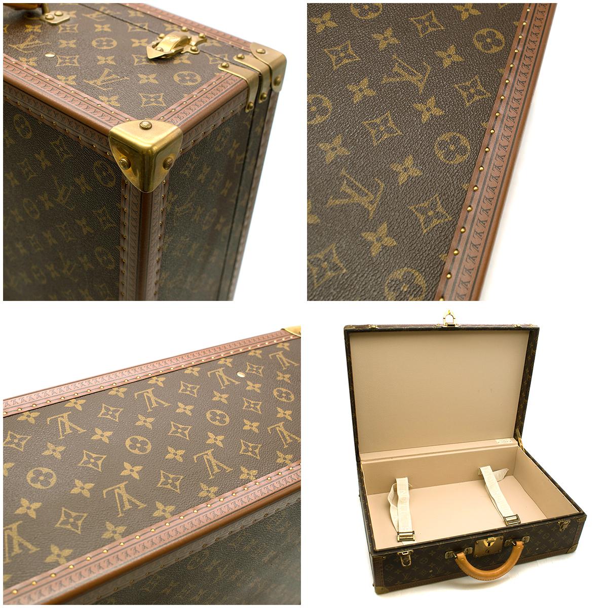 Louis Vuitton Bisten 55 Monogram Canvas Travel Suitcase 3