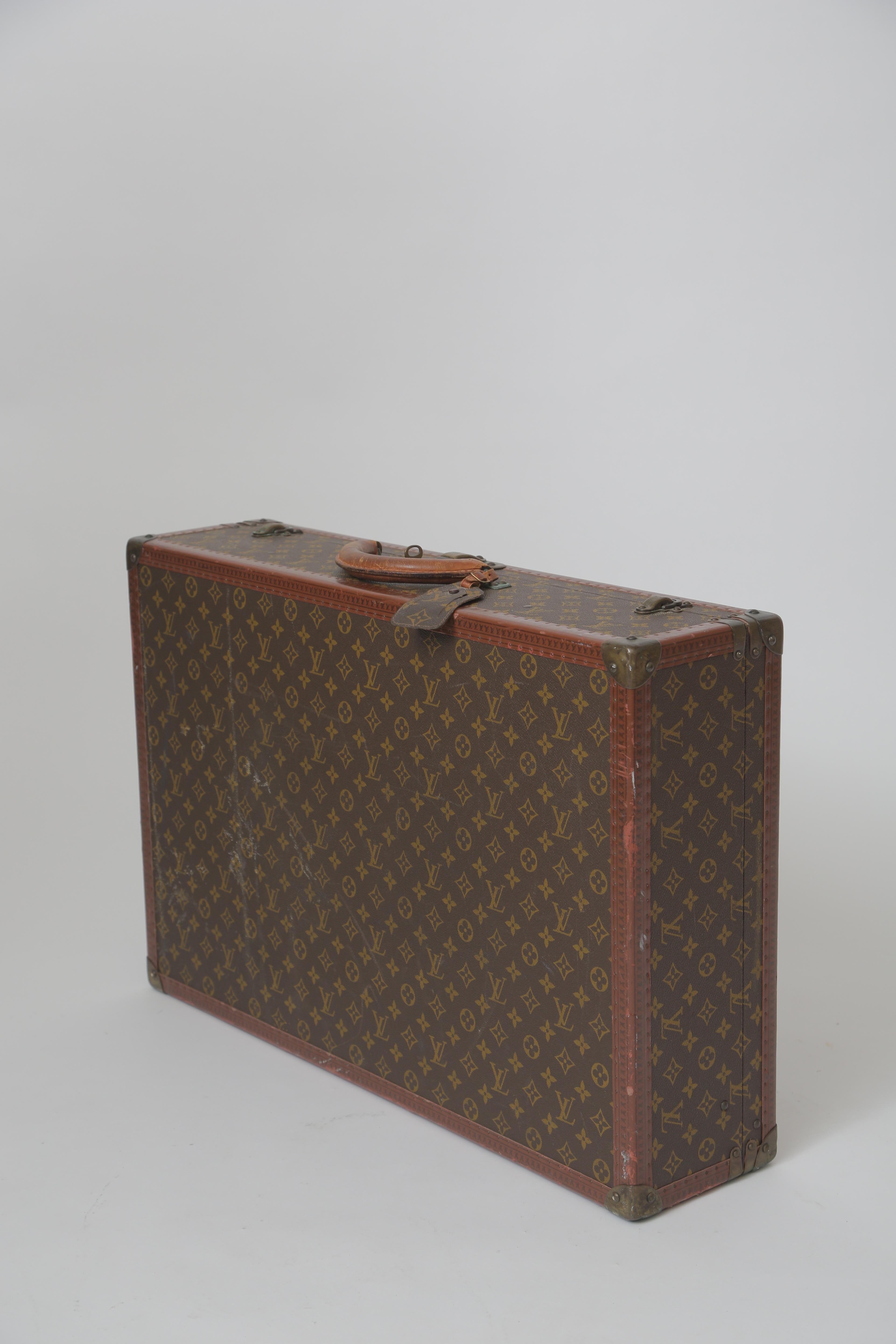 French Louis Vuitton Bisten 1970 Luggage