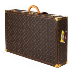 Louis Vuitton Bisten Suitcase 75 Monogram with Stickers