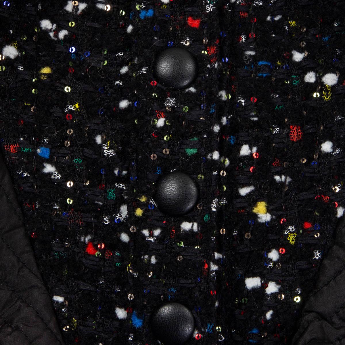 LOUIS VUITTON - Robe noire ceinturée à ceinture ruban, taille 38 S, 2019 en vente 1