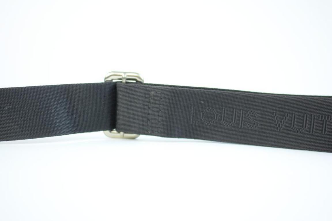 Louis Vuitton Black 215379 Damier Graphite Crossbody Strap für Damen oder Herren im Angebot