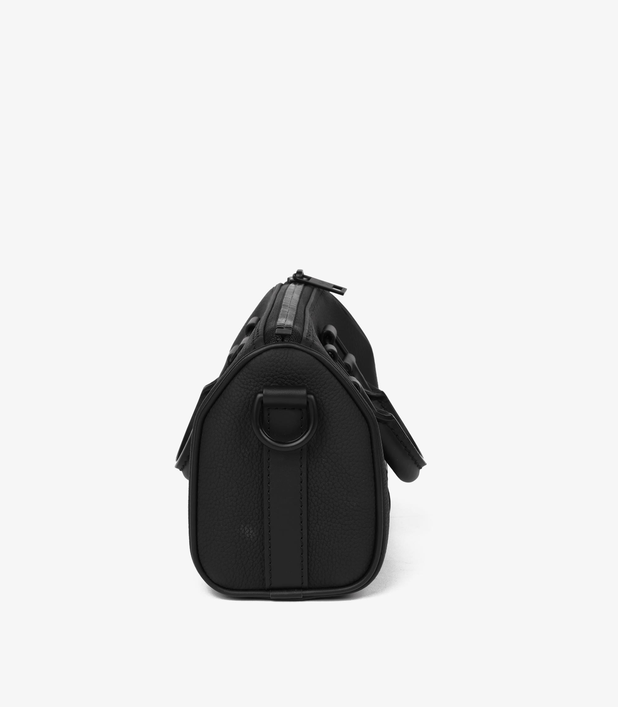 Louis Vuitton Black Aerogram Calfskin Leather Keepall XS 20 Bandoulière 1
