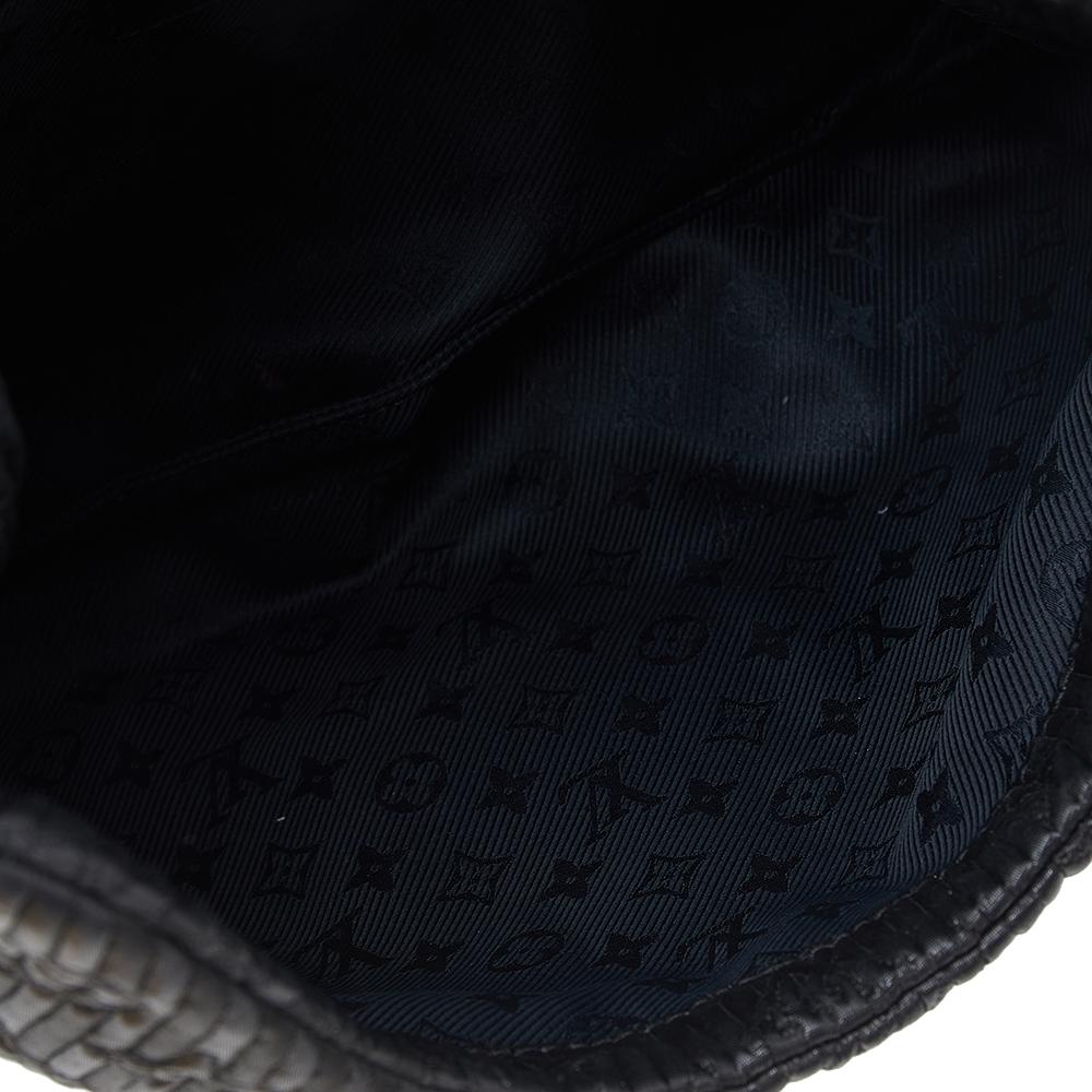 Louis Vuitton Black Altair Monogram Motard Pochetto Clutch Bag 3