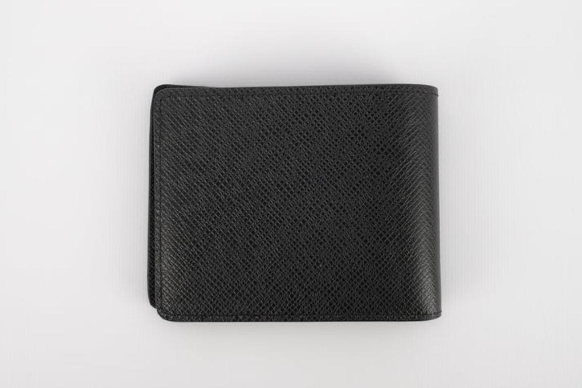 Cartera Louis Vuitton Negra y Gris en Excelente Estado en SAINT-OUEN-SUR-SEINE, FR