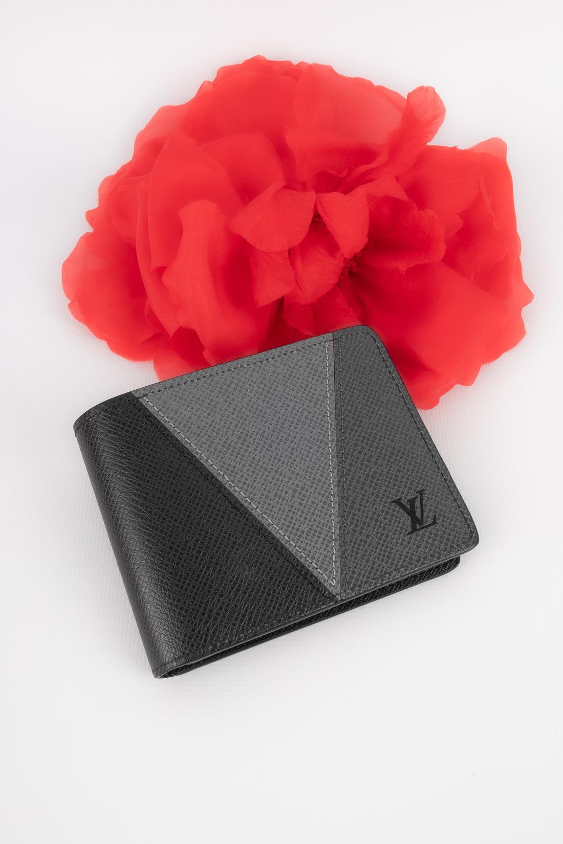 Cartera Louis Vuitton Negra y Gris 4
