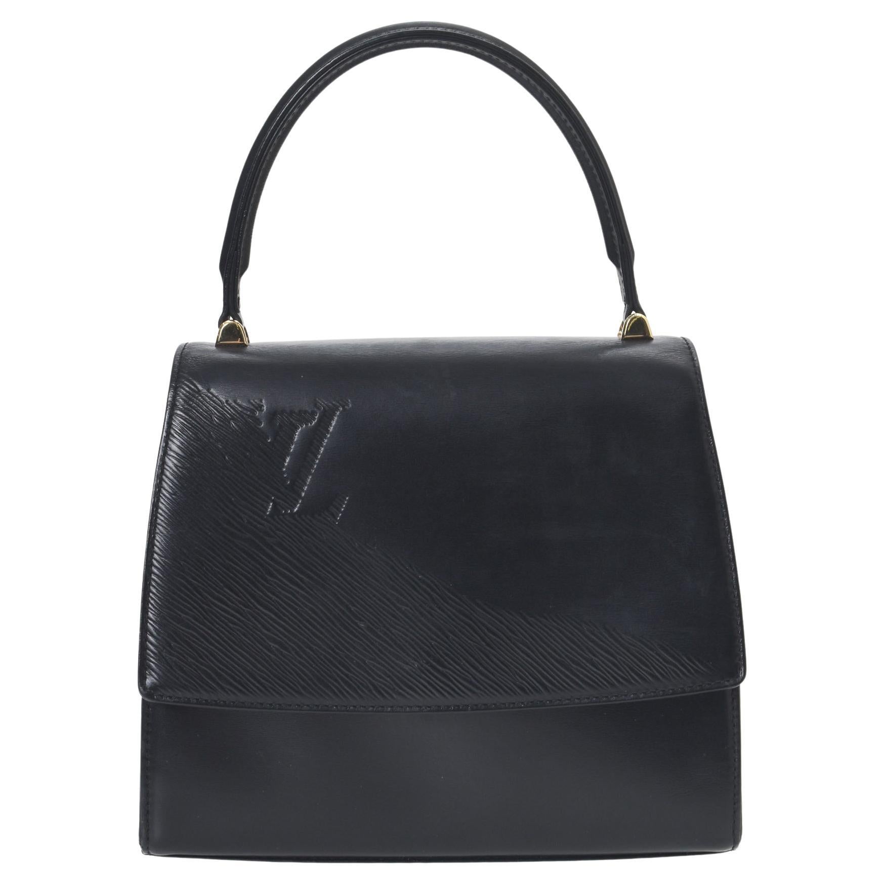 Louis Vuitton Black Athens handbag For Sale