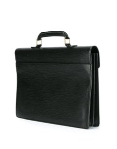 Louis Vuitton Black Ambassador Epi Leather  Briefcase Bag
