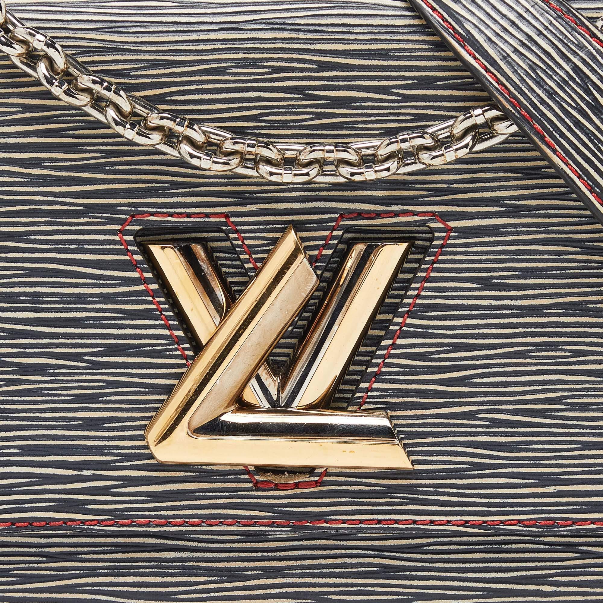 Louis Vuitton Black/Beige Epi Leather Twist PM Bag 1