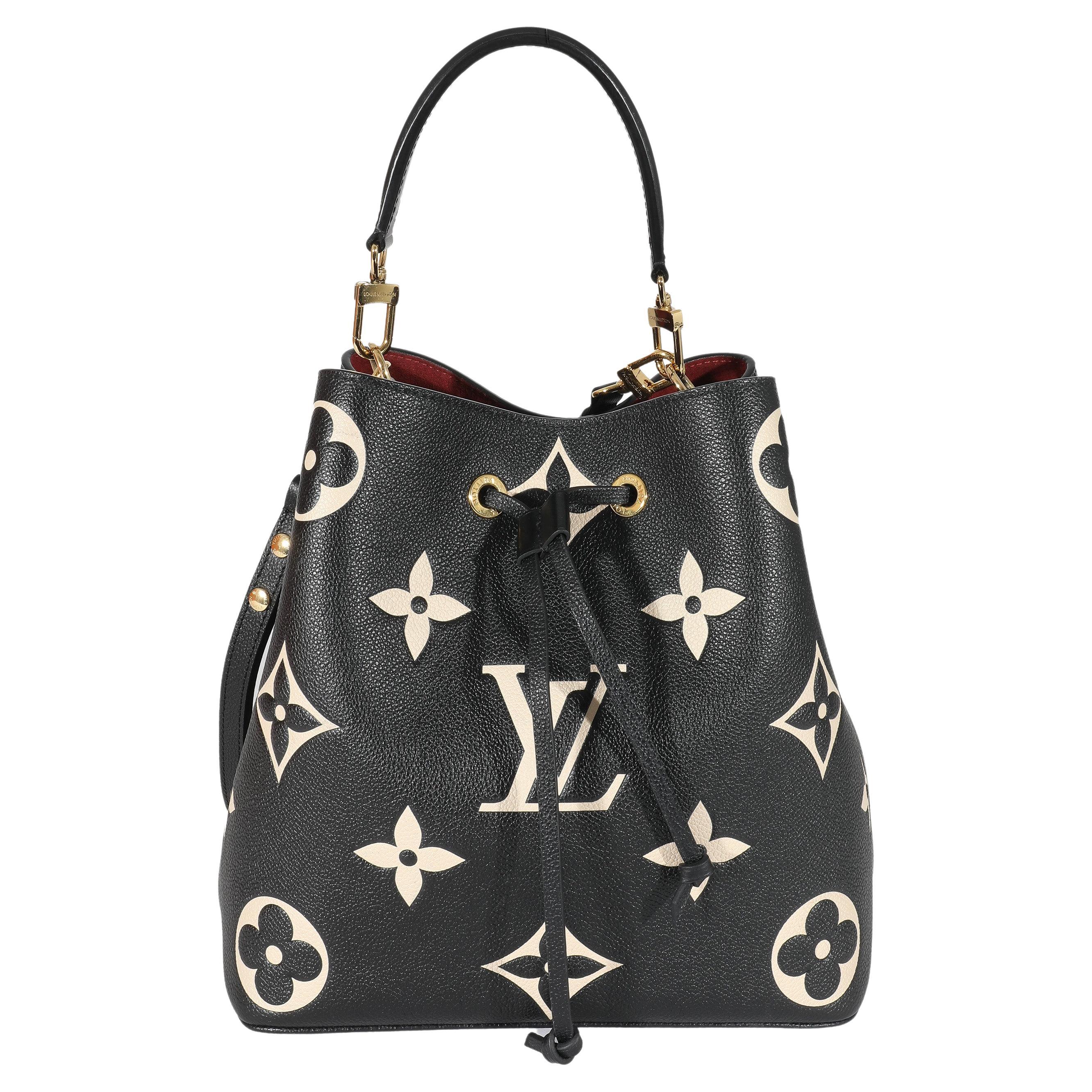 Louis Vuitton, Bags, Nib Louis Vuitton Double Zip Pochette In Black  Monogram Empreinte Leather