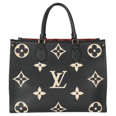 Louis Vuitton 2021-2022 Pre-owned Monogram Giant Reverse OnTheGo mm Handbag - Brown