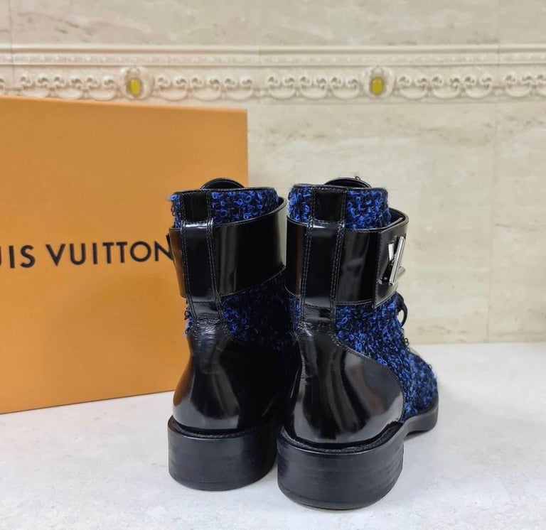 The Louis Vuitton Wonderland Flat Ranger Boots 🤎🖤 2 looks for the pr