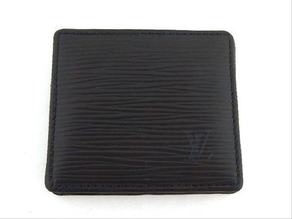 Louis Vuitton Black Box Epi Noir Boite 207378 Wallet For Sale 2