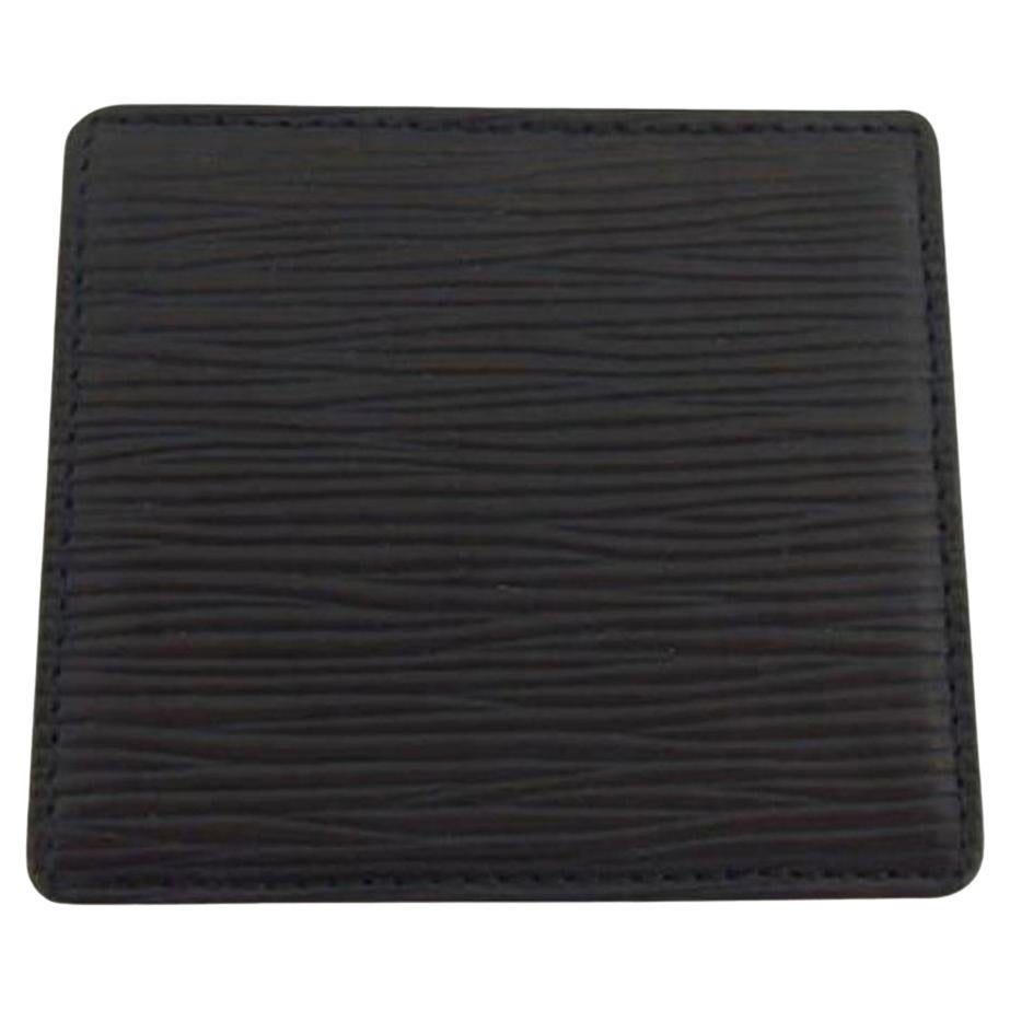 Louis Vuitton Black Taiga Leather 4 Key Multicles Holder 16l859
