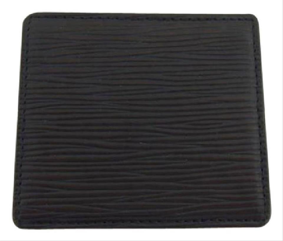 Louis Vuitton Black Box Epi Noir Mini Boite Leather 207378 Coin Change Wallet For Sale 3