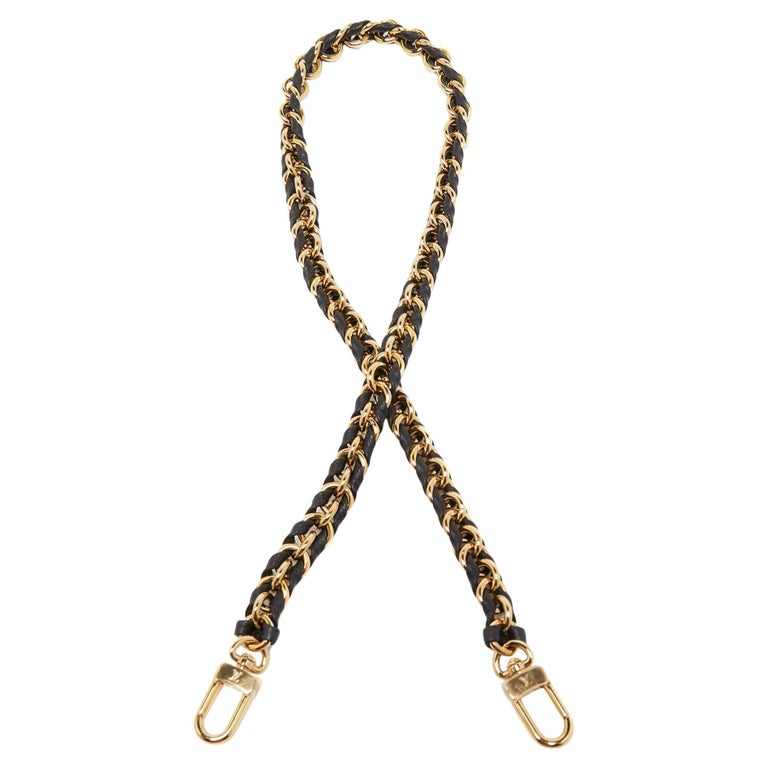 gold chain strap for lv