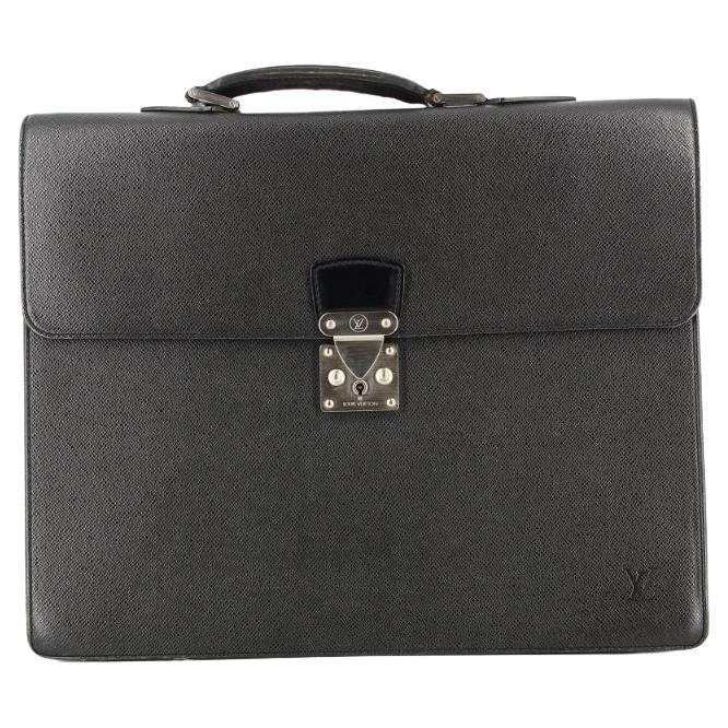 Louis Vuitton Black Briefcase in Leather