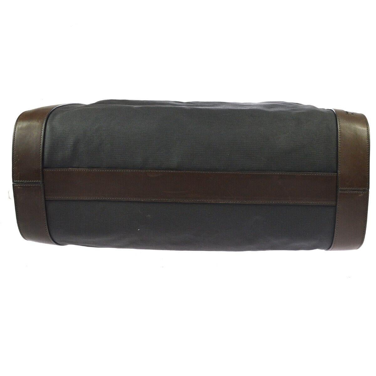 brown canvas travelling bag leisure style