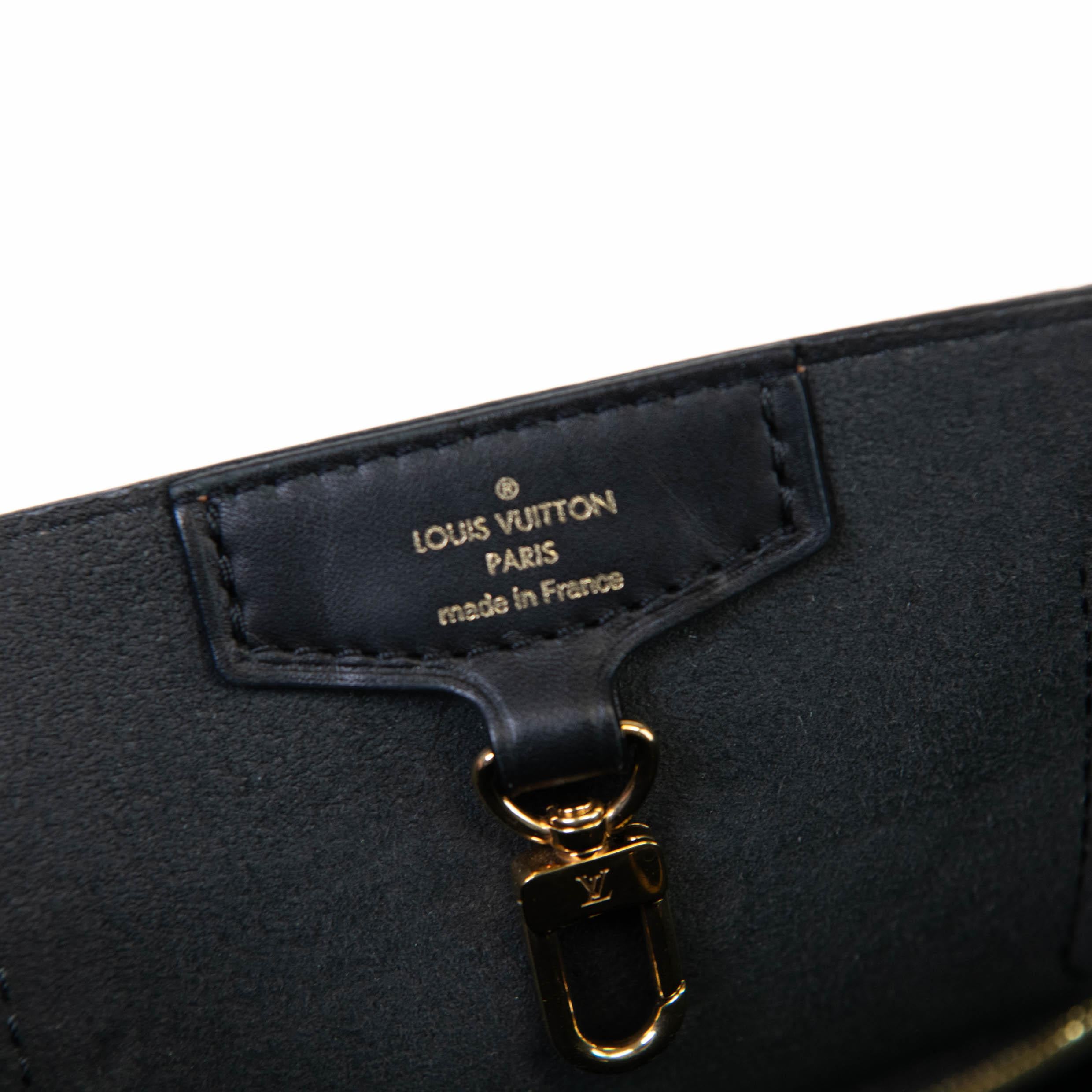Louis Vuitton Black & Brown Damier Ebene Belmont PM For Sale 6