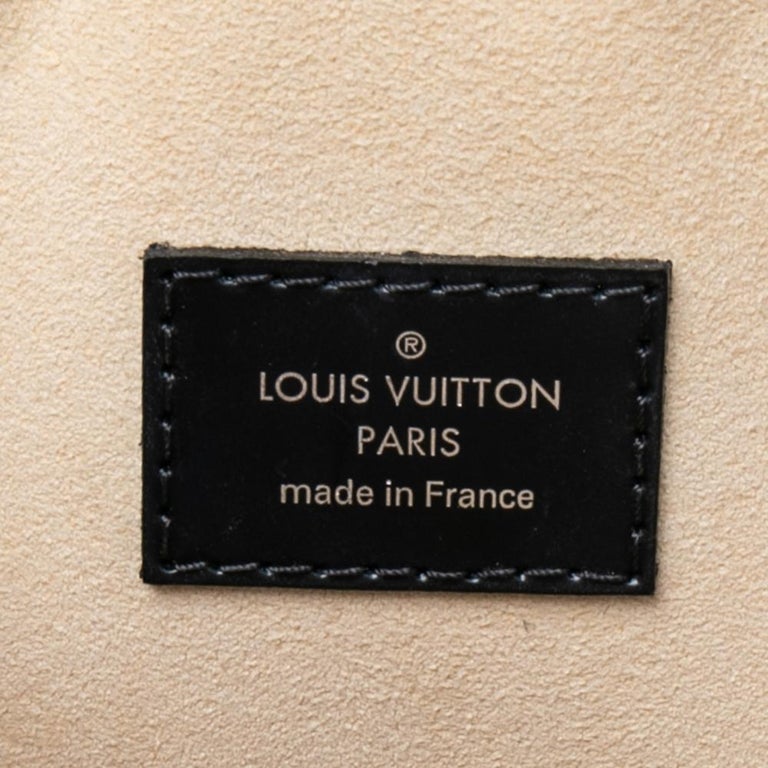 Louis Vuitton Black/Brown Monogram Canvas Dora MM Bag at 1stDibs