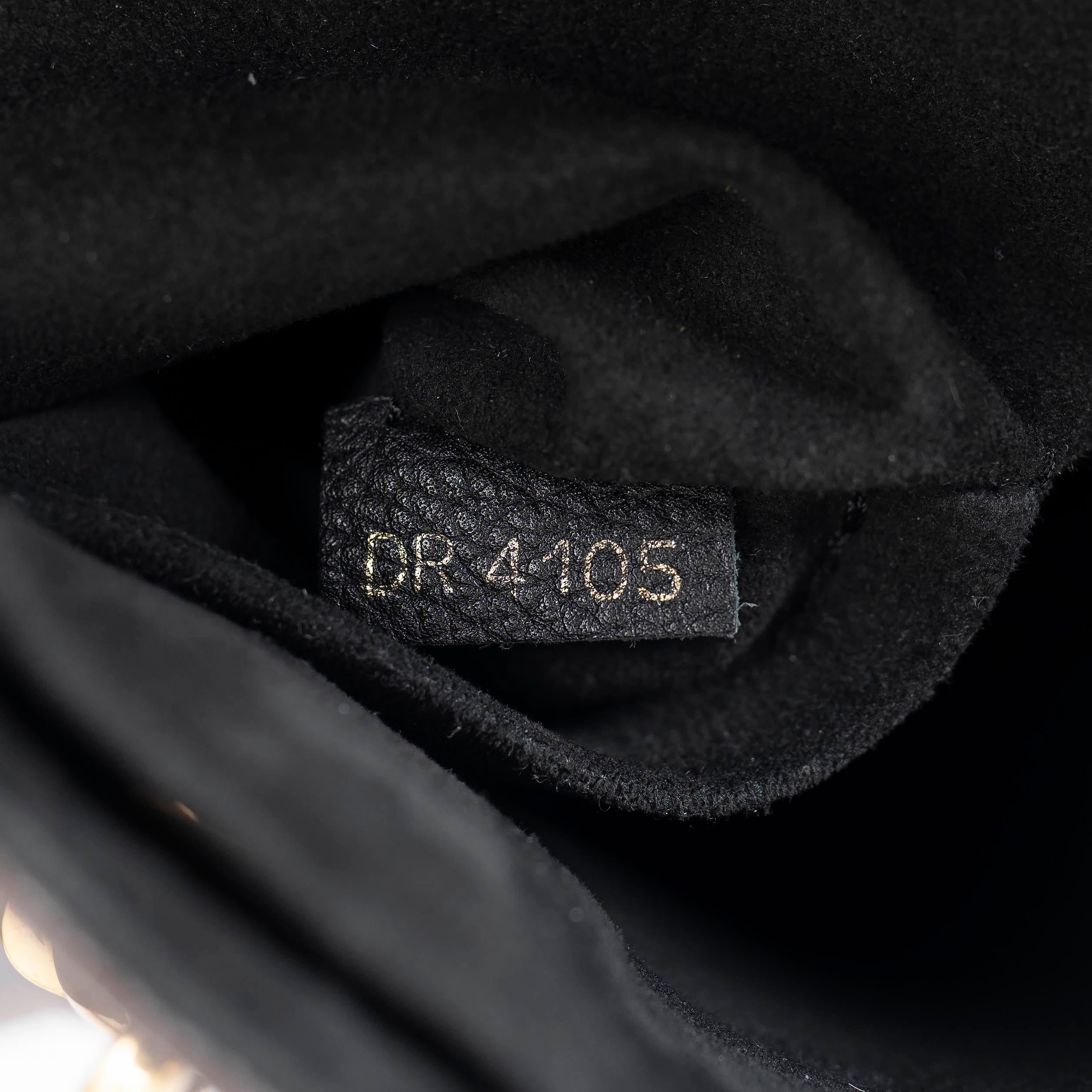 LOUIS VUITTON black & brown Monogram Canvas GAIA Hobo Bag For Sale 5
