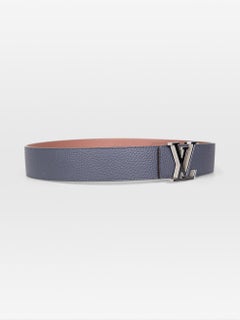 Louis Vuitton Black & Brown Reversible Monogram Belt