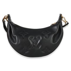 Louis Vuitton Black Calfskin Bubblegram Over The Moon
