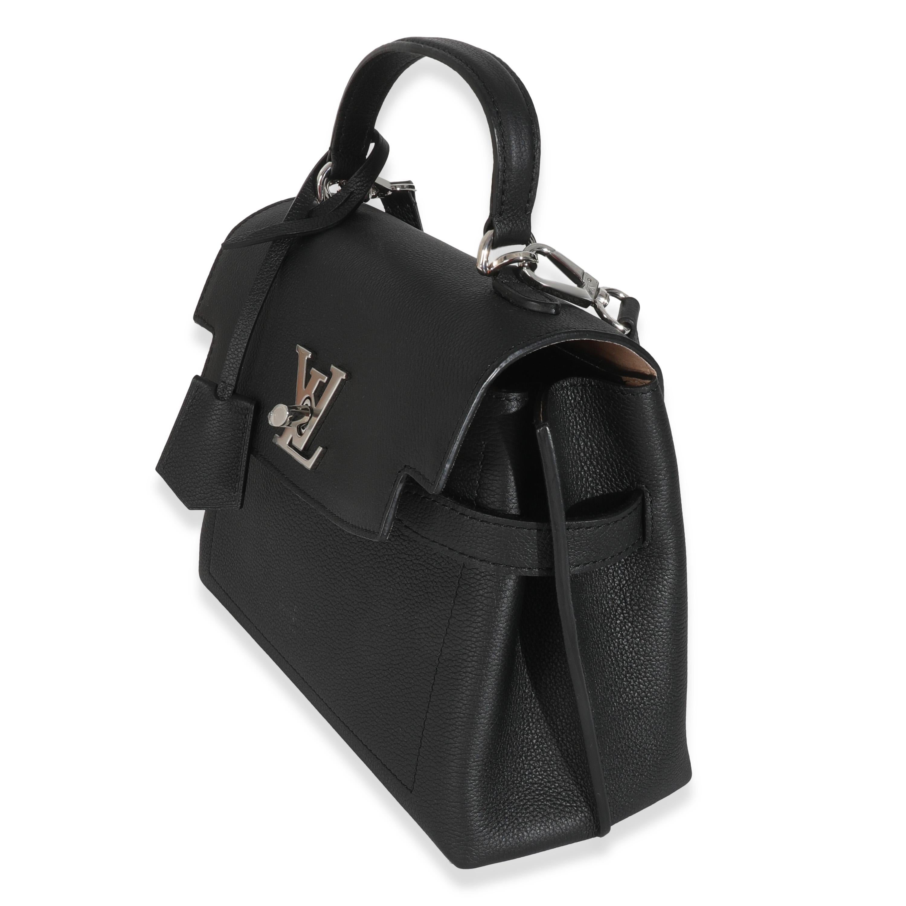 Louis Vuitton Schwarzes Kalbsleder Lockme Ever BB für Damen oder Herren im Angebot