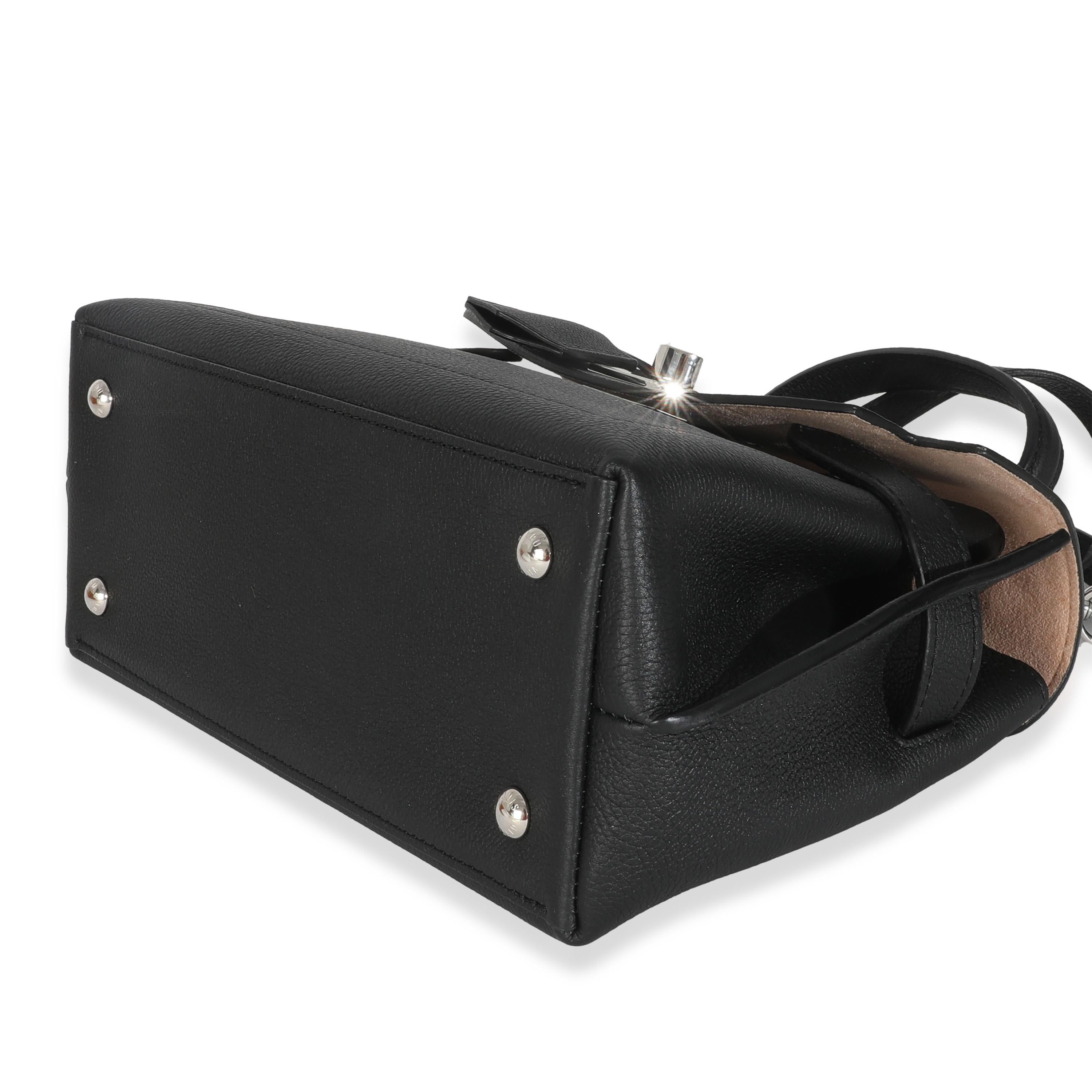 Louis Vuitton Schwarzes Kalbsleder Lockme Ever BB im Angebot 3