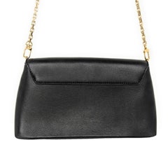 Louis Vuitton Black Calfskin Love Note Clutch