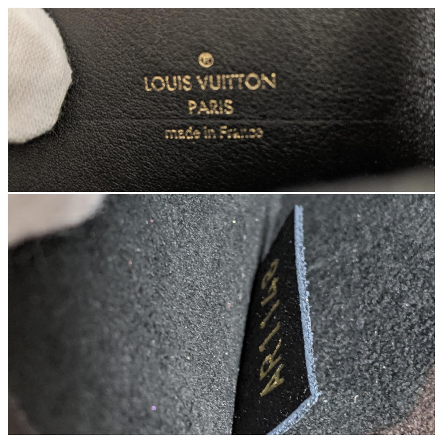 Louis Vuitton Black Calfskin Love Note Clutch 1