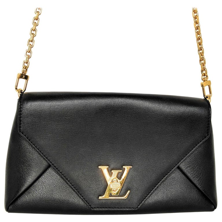 Louis Vuitton Black Calfskin Love Note Clutch at 1stDibs  louis vuitton  love note, lv love note, louis vuitton love note bag