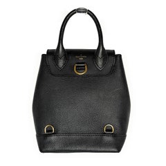 Louis Vuitton Black Calfskin Mini Lockme Backpack