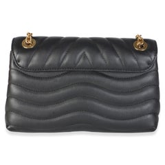 Louis Vuitton Black Calfskin New Wave Chain MM NM