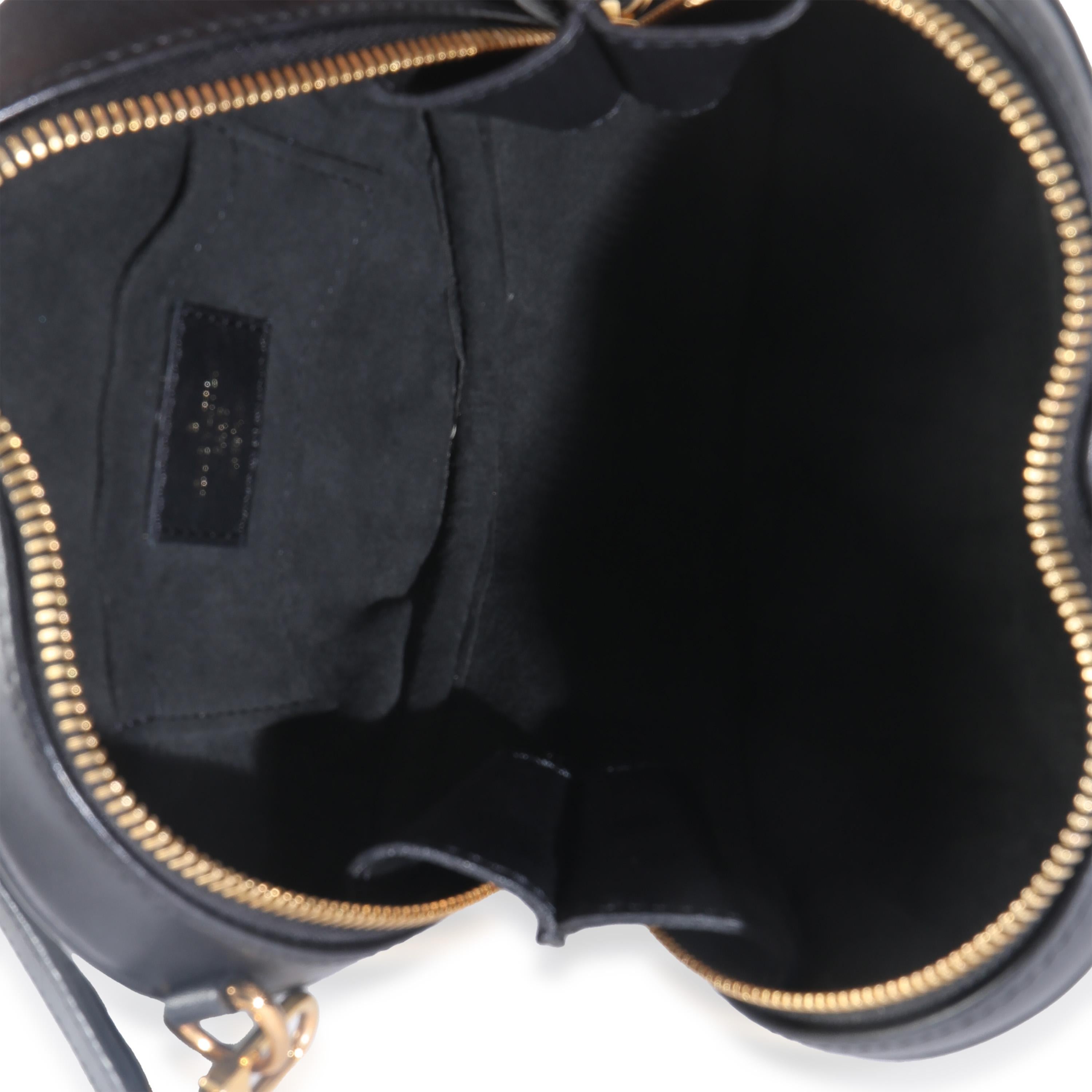 Louis Vuitton Black Calfskin New Wave Heart Bag For Sale 2