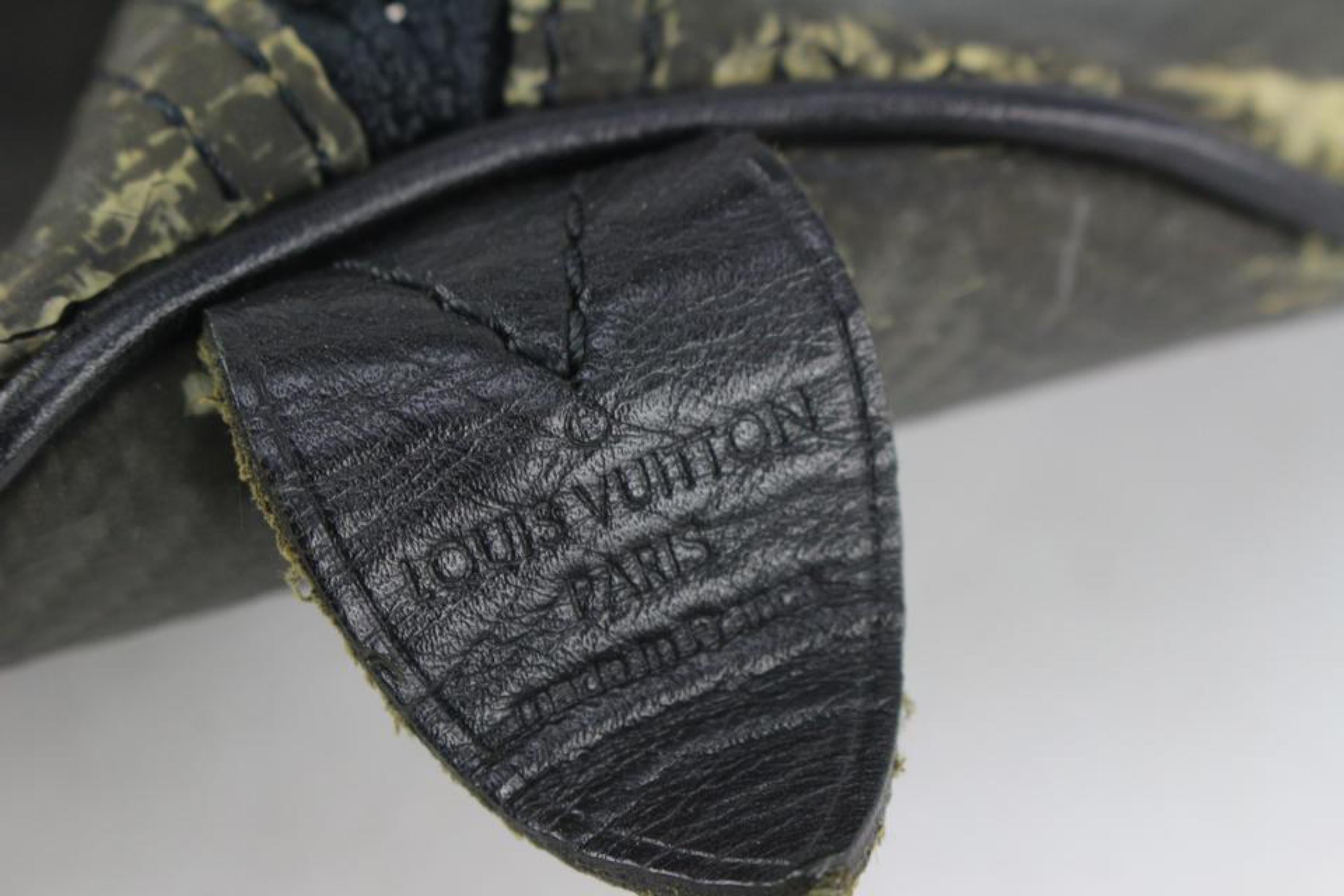 Louis Vuitton Black Carbon Fiber Damier Carbone Keepall 45 Duffle Bag 1122lv14 2