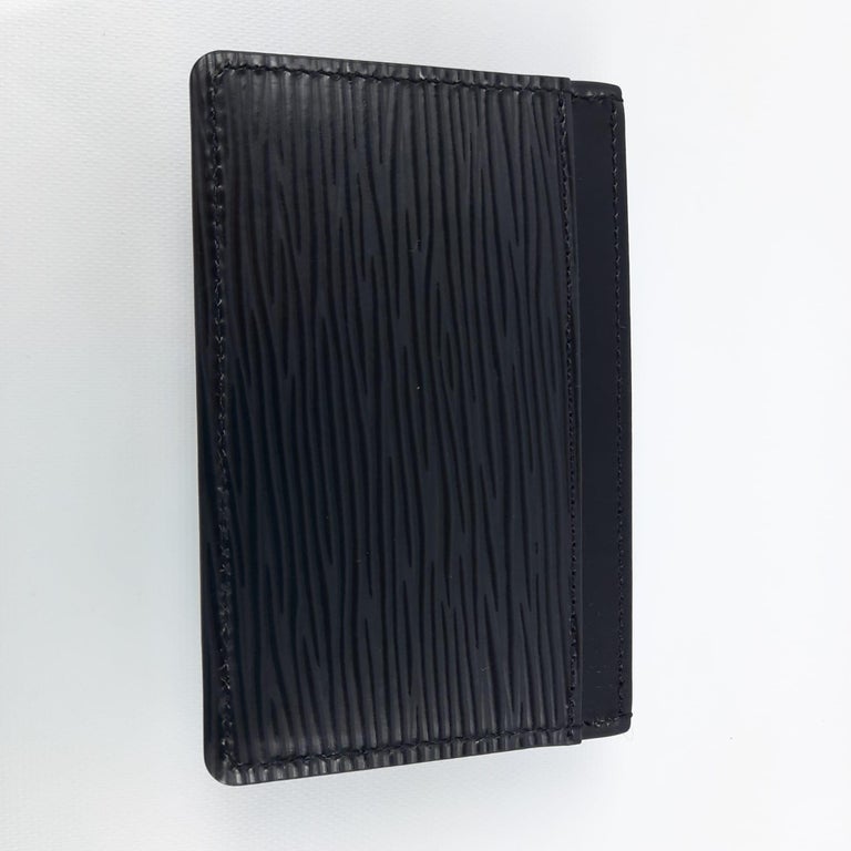 Louis Vuitton Black Card Holder at 1stDibs