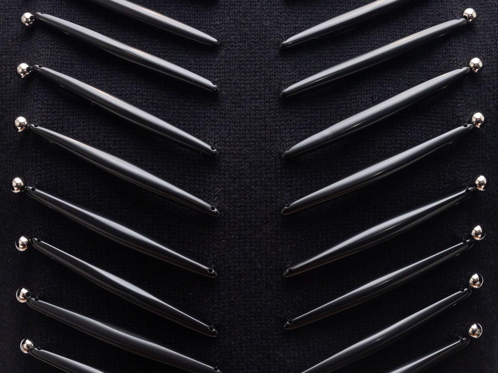 Louis Vuitton Black Cashmere Sweater Dress 3
