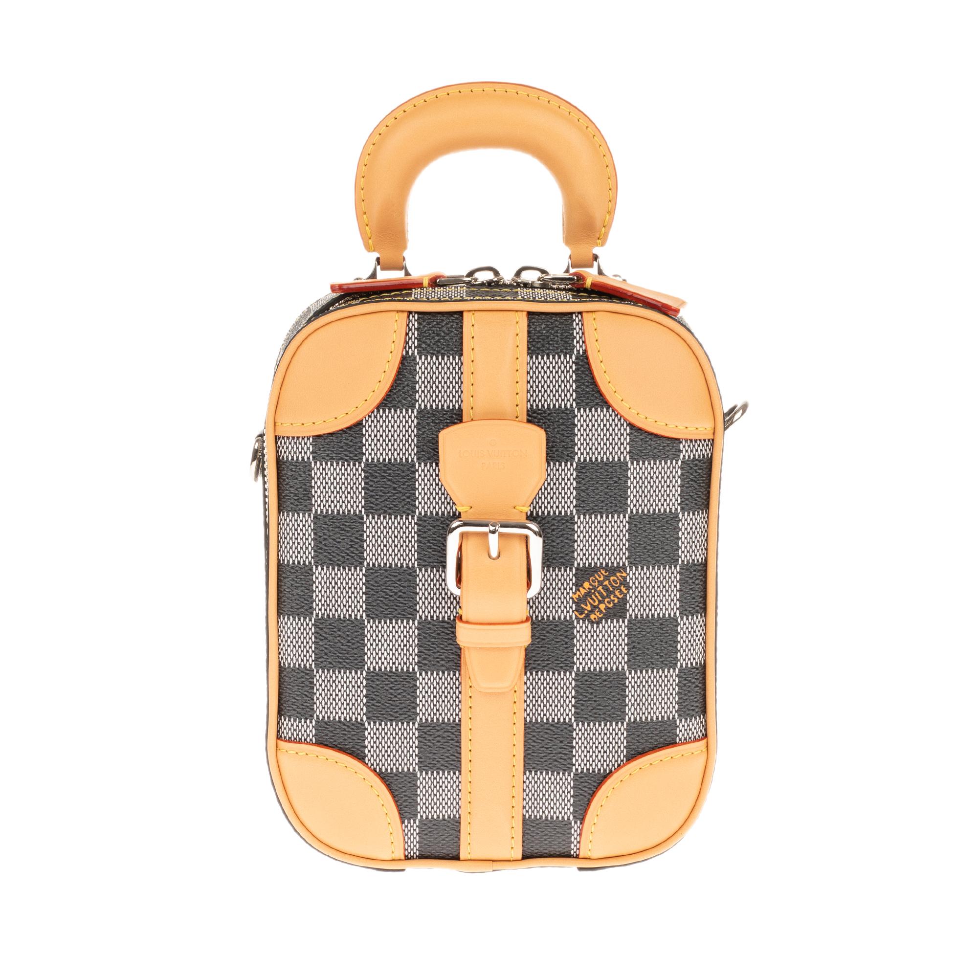 louis vuitton checkered bag black