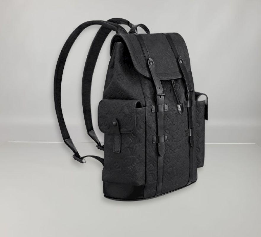 louis vuitton christopher backpack black