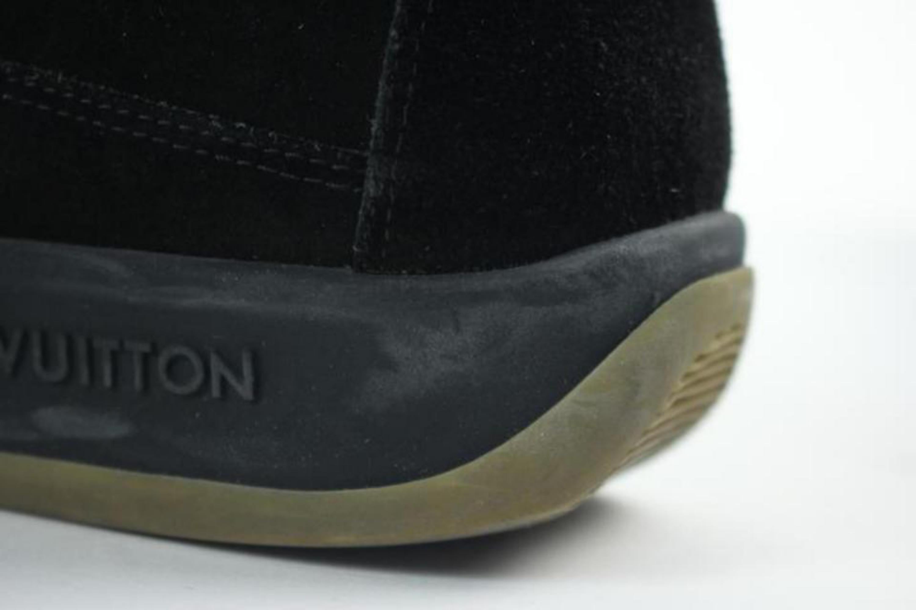 Louis Vuitton Black Classic Sneaker 45lva1202 Sneakers For Sale 7