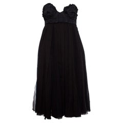 Louis Vuitton, black cocktail dress