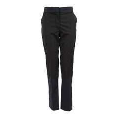 Louis Vuitton Black Contrast Waistband Trousers Size S