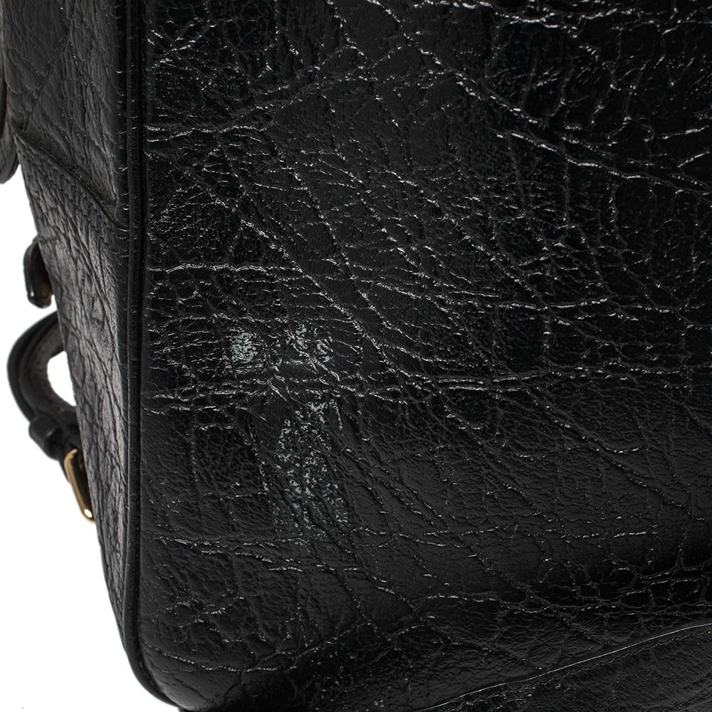 Louis Vuitton Black Cuir Indra Duffel Bag 8