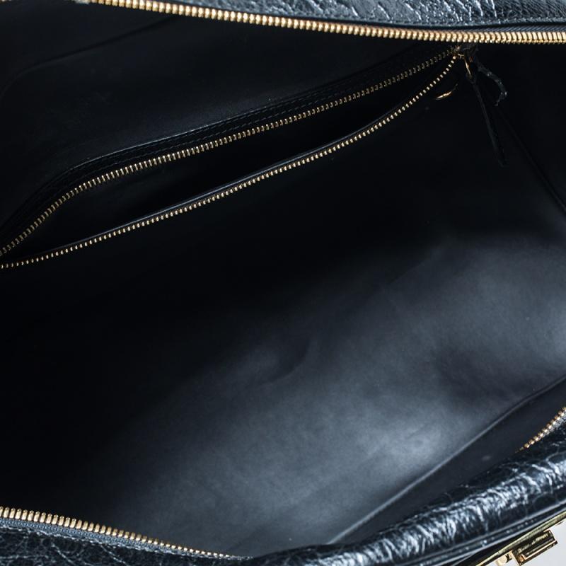 Louis Vuitton Black Cuir Indra Duffel Bag 9